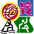 Pictogramas y logos relativos a deportes